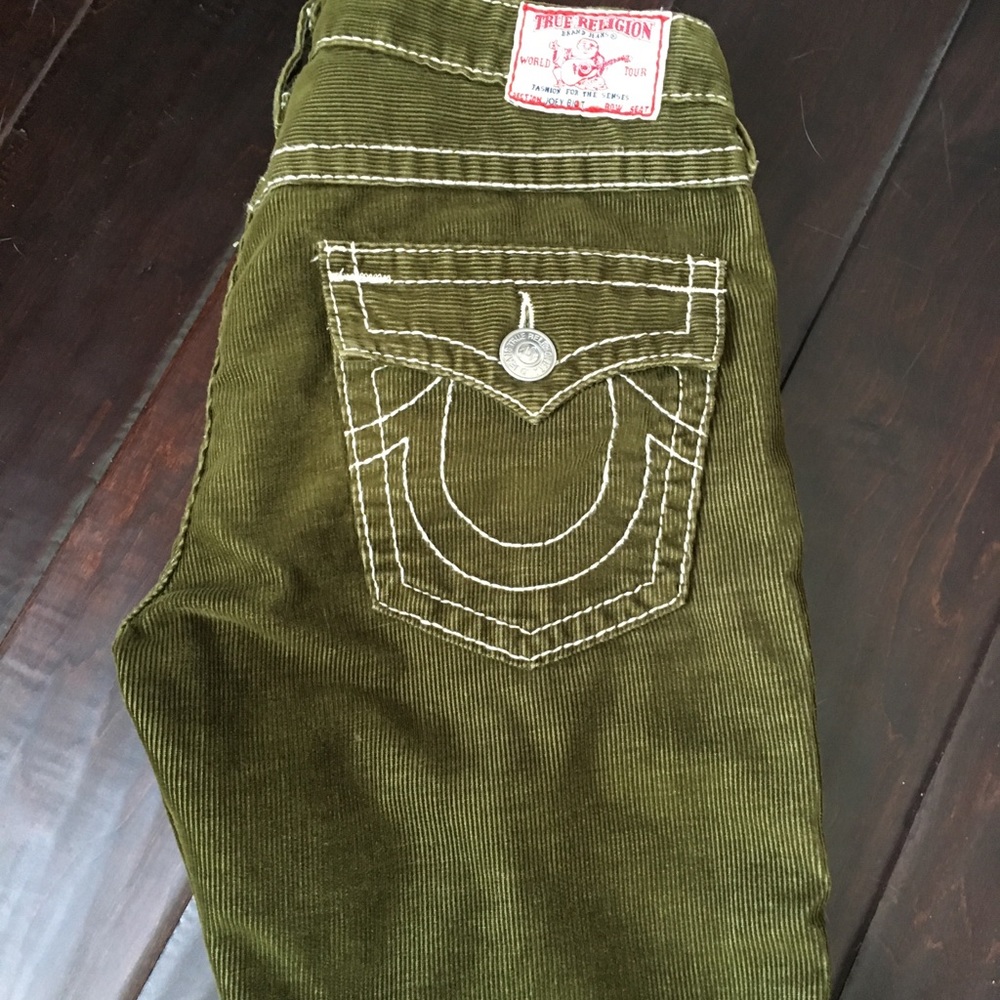 True Religion corduroy pants (30)